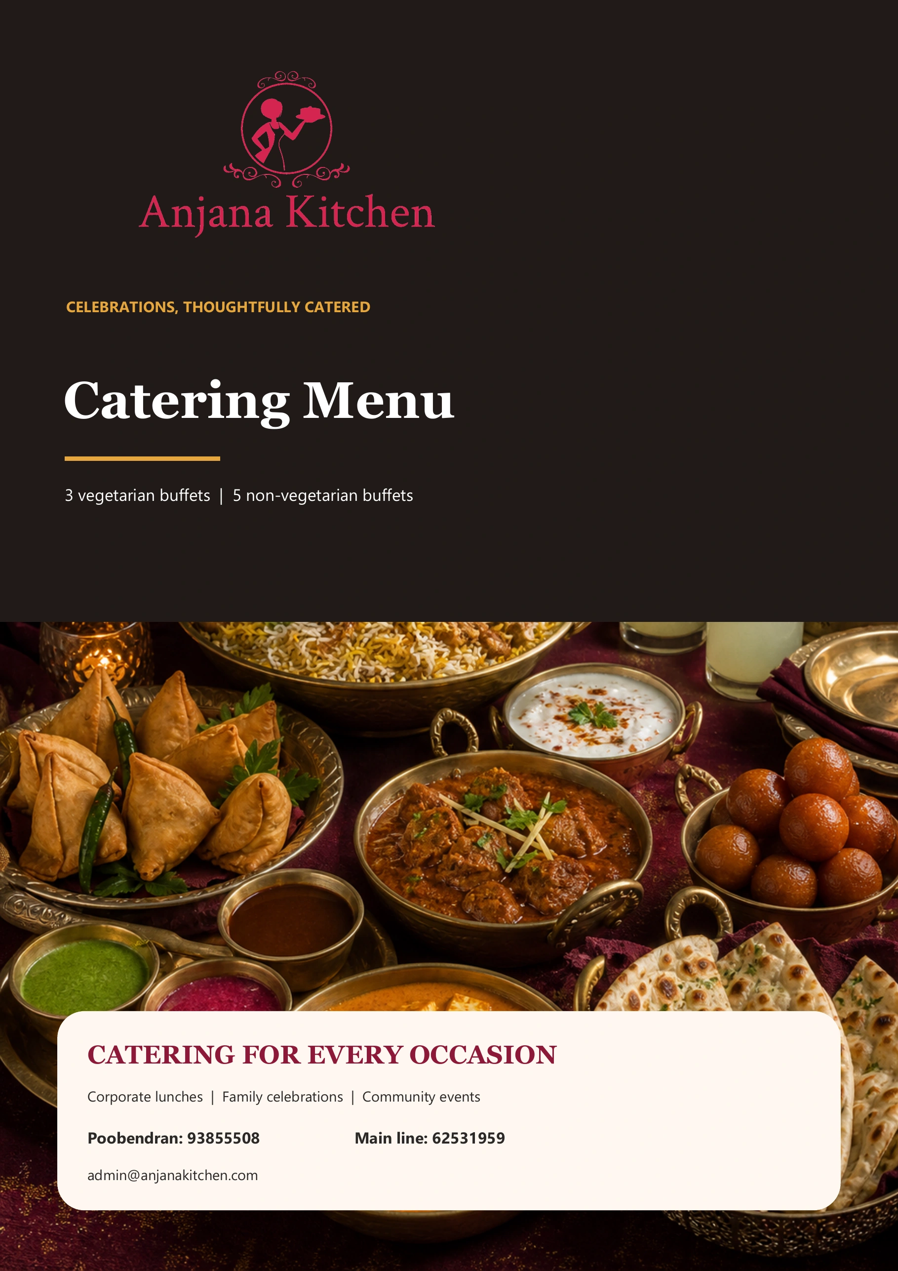 Catering catalogue page 1