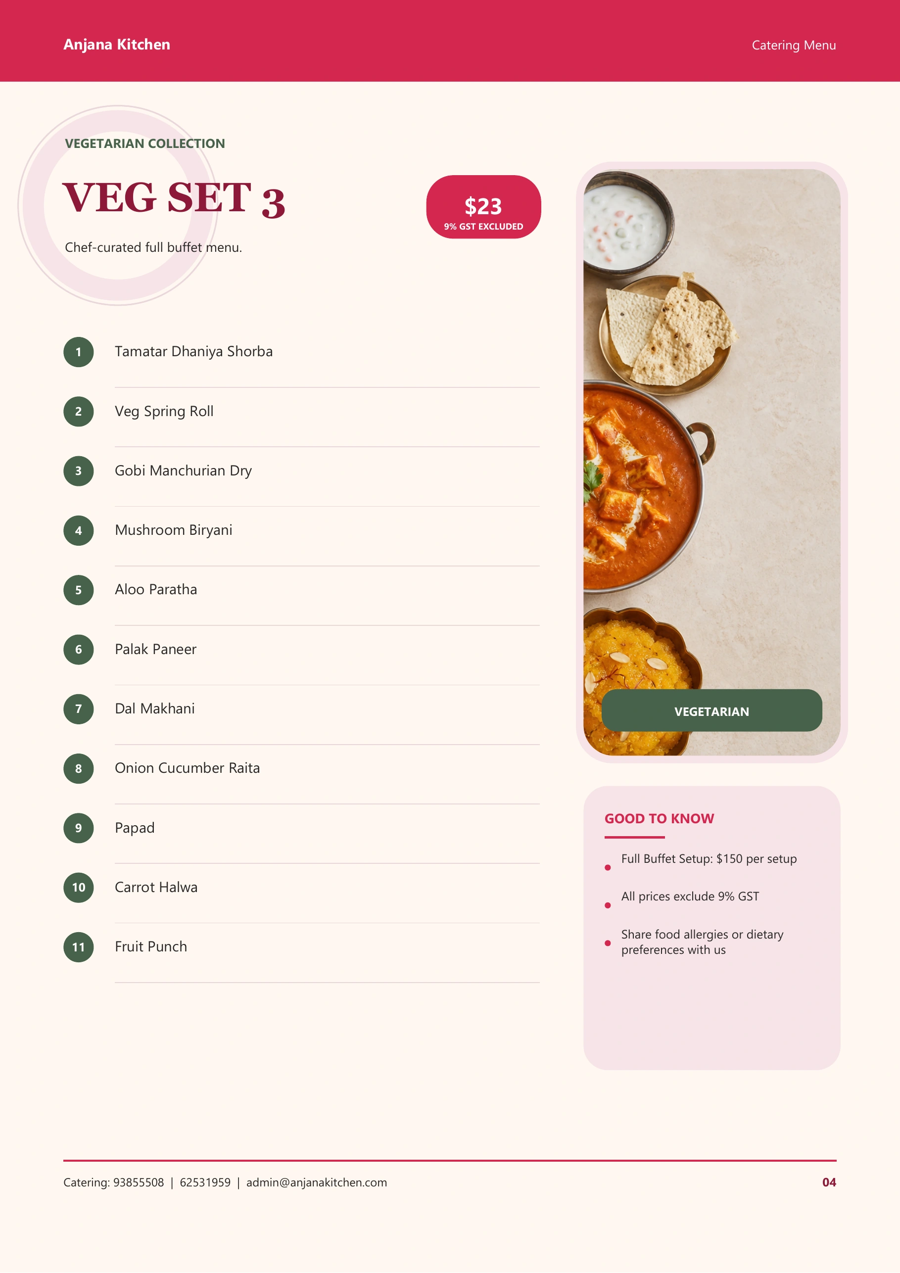 Catering catalogue page 4
