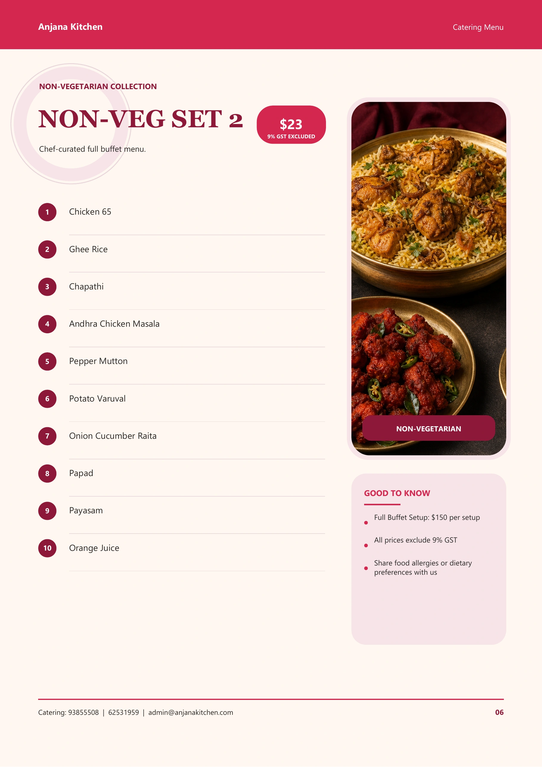Catering catalogue page 6