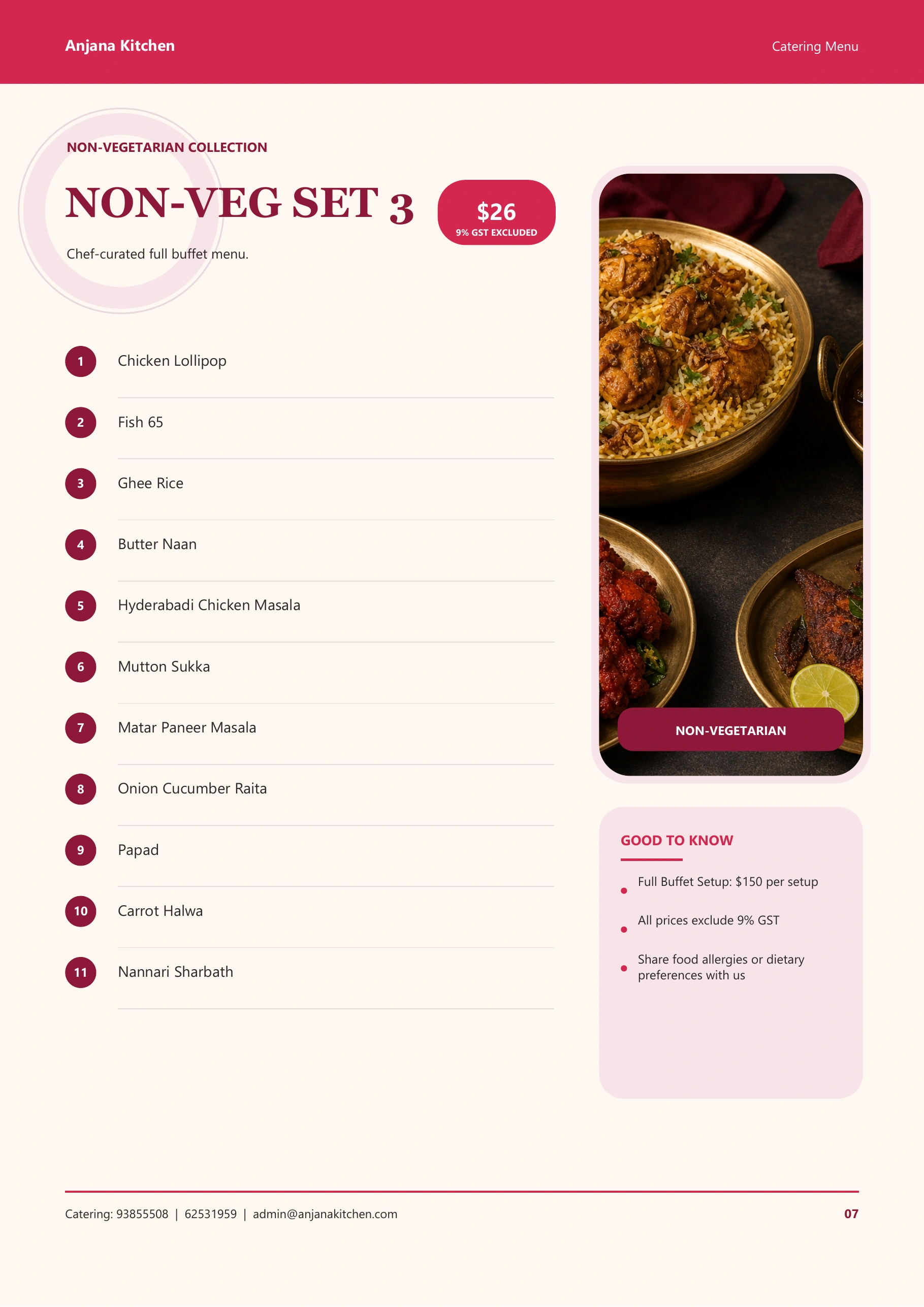 Catering catalogue page 7